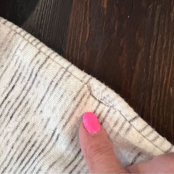 Vintage Gray Zip-Up Hoodie size Large - Picture 6 of 6